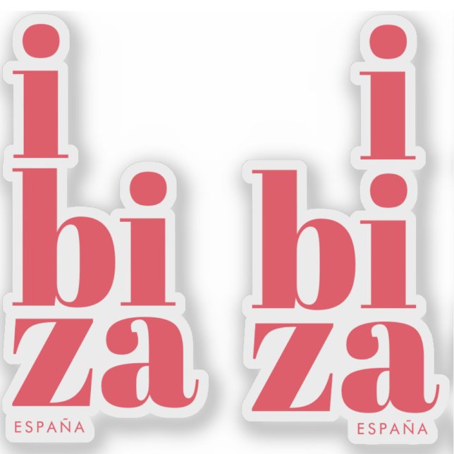 Pegatina Ibiza España (Subido por el creador)