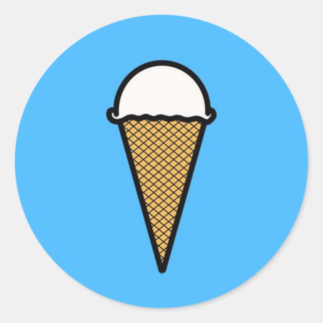 Pegatina Ice Cream (Anverso)