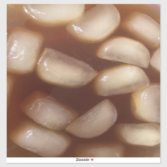 Pegatina Ice Tea (Hoja)