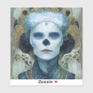 Pegatina Ice Witch 3 Fantasy Sci-Fi