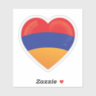 Pegatina Icono de amor de Armenia