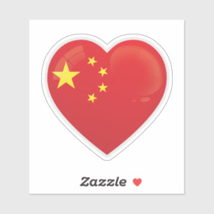 Pegatina Icono de amor de China