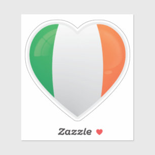 Pegatina Icono de amor de Irlanda