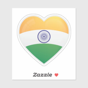 Pegatina Icono de amor en India