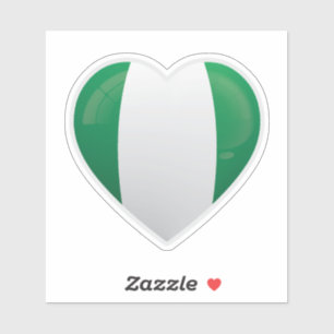 Pegatina Icono de amor en Nigeria