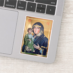 Pegatina Icono de Maria Advocata Nostra
