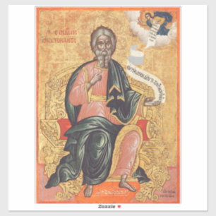 Pegatina Icono ortodoxo de San Andrés el Apóstol