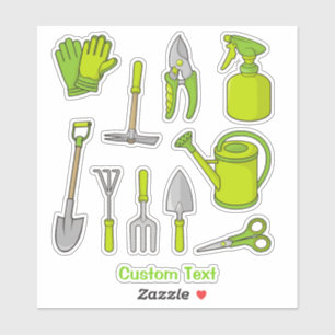 Pegatina Iconos de jardinería