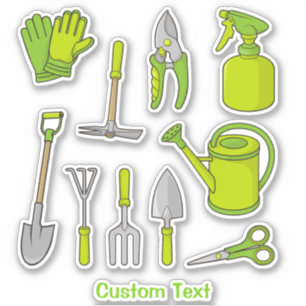 Pegatina Iconos de jardinería
