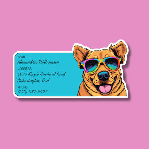 Pegatina Id. de equipaje de Guay Canine