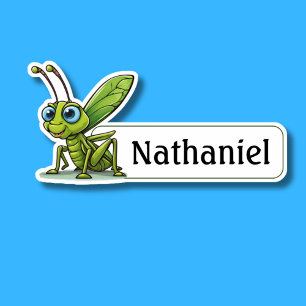 Pegatina Id. de Grasshopper Cute