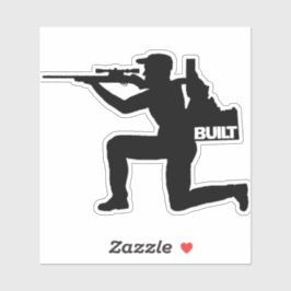 Pegatina Idaho Hunter Vinyl Decal