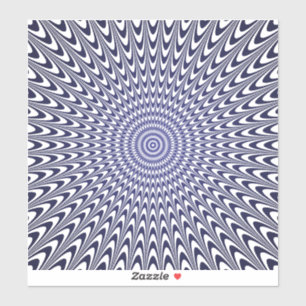 Pegatina Ilusión óptica realista