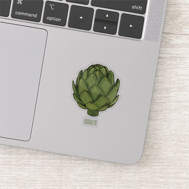 Pegatina Ilustracion de personalizado Artichoke (Detalle)