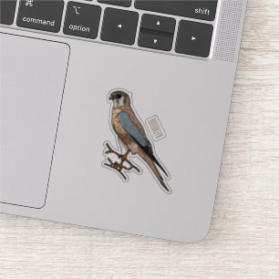 Pegatina Ilustracion de personalizado de aves de corral de