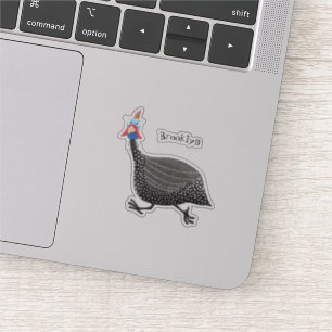 Pegatina Ilustracion de personalizado de aves divertidos de