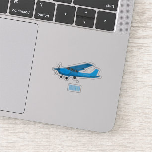 Pegatina Ilustracion de personalizado de aviones