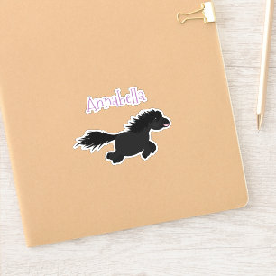 Pegatina Ilustracion de personalizado de chuletland negro