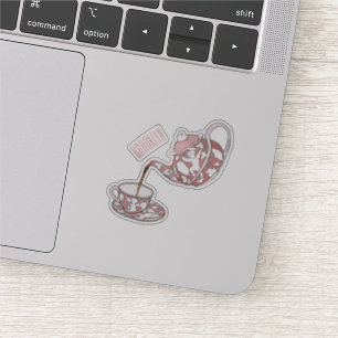 Pegatina Ilustracion de personalizado de conjunto de equipo