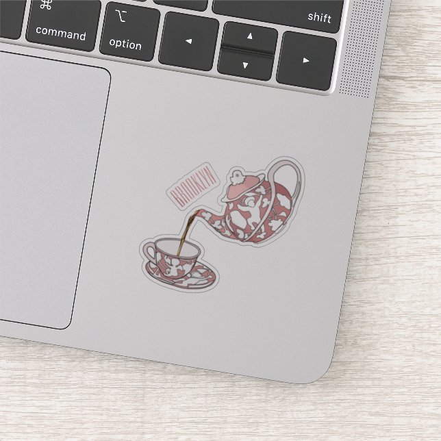 Pegatina Ilustracion de personalizado de conjunto de equipo (Detalle)