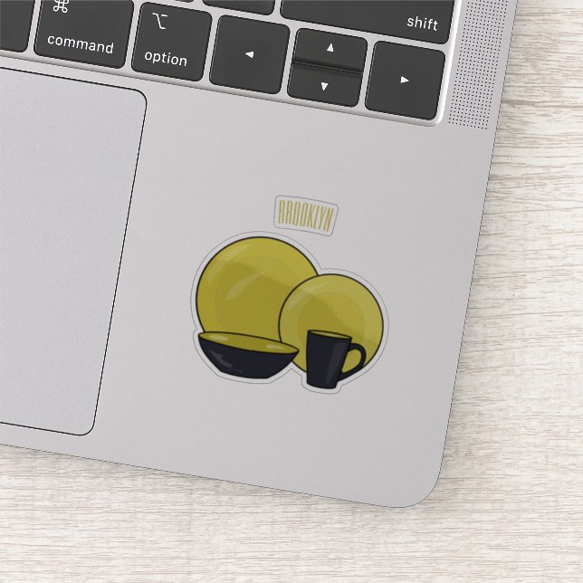 Pegatina Ilustracion de personalizado de juego de mesa (Detalle)