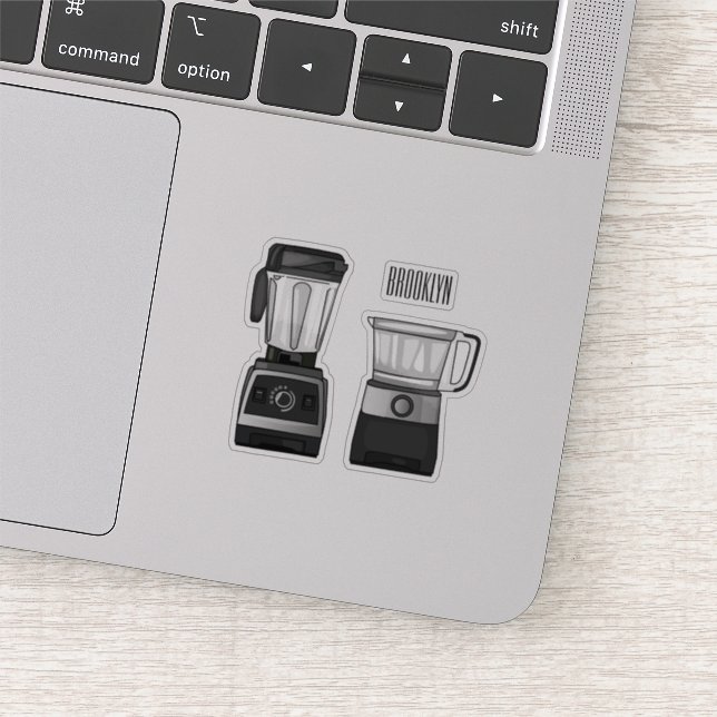 Pegatina Ilustracion de personalizado de procesador y mezcl (Detalle)