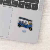 Ilustracion de personalizado tuk tuk