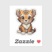 ilustracion de tigre personalizado