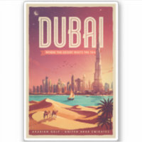 Ilustración del cielo nocturno de Dubái UAE Arte d