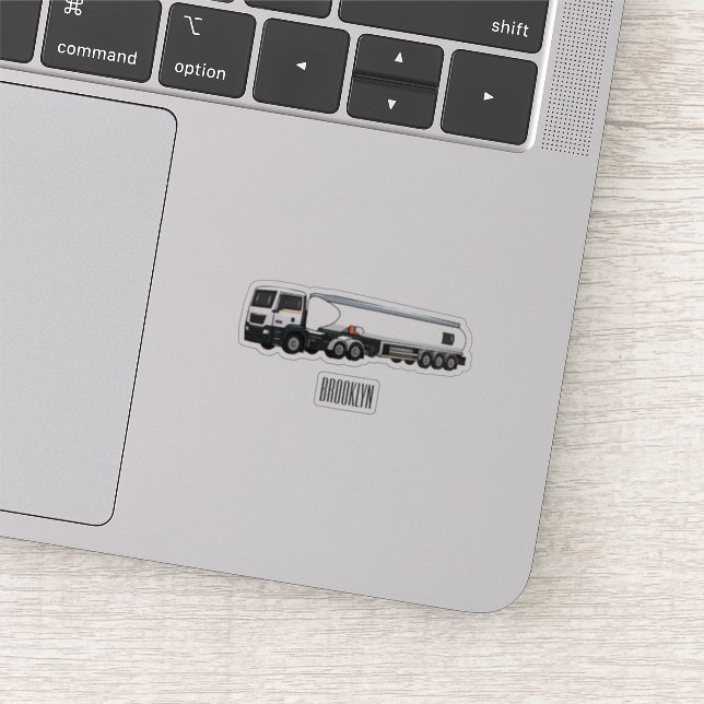 Pegatina Ilustracion del personalizado de transporte de com (Detalle)