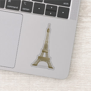 Pegatina Ilustracion Eiffel