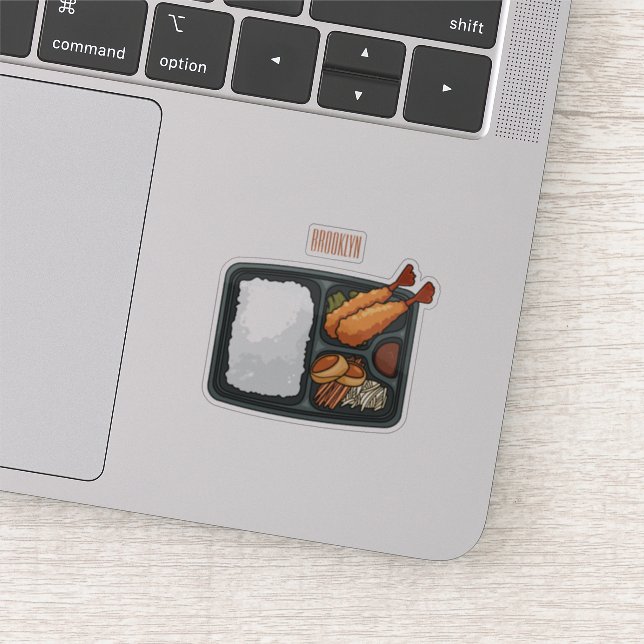 Pegatina Ilustracion personalizado Bento (Detalle)