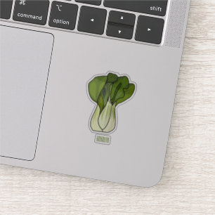Pegatina Ilustracion personalizado Bok choy