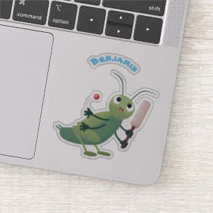Pegatina Ilustracion personalizado de insectos de cricket v
