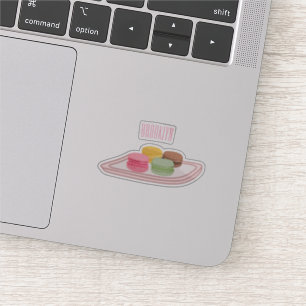 Pegatina Ilustracion personalizado de Macaron