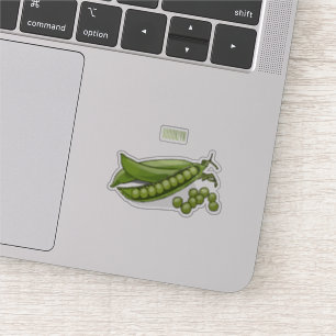 Pegatina Ilustracion personalizado de Pea