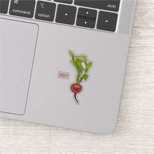 Pegatina Ilustracion personalizado de Radish