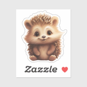 Pegatina ilustracion personalizado hedgehog