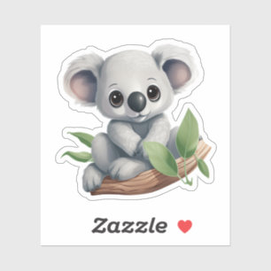 Pegatina ilustracion personalizado koala