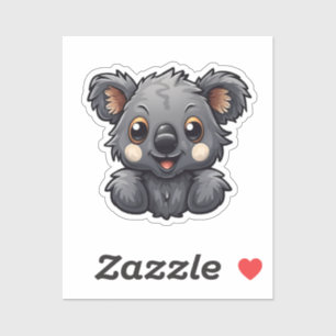 Pegatina ilustracion personalizado koala