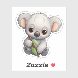 Pegatina ilustracion personalizado koala