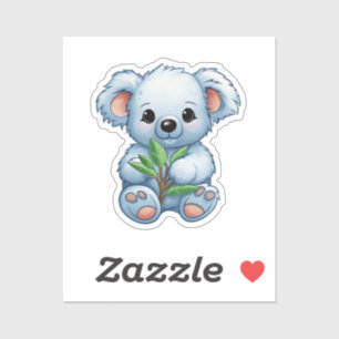 Pegatina ilustracion personalizado koala