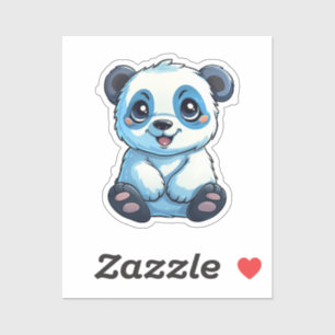 Pegatina ilustracion personalizado panda