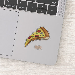 Pegatina Ilustracion personalizado Pizza