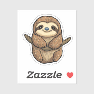 Pegatina ilustracion personalizado sloth