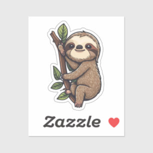 Pegatina Ilustracion personalizado Sloth