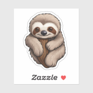 Pegatina ilustracion personalizado sloth