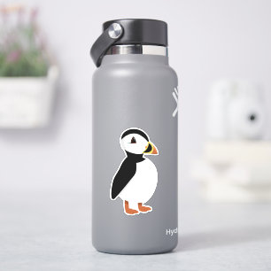 Pegatina Ilustracion Puffin
