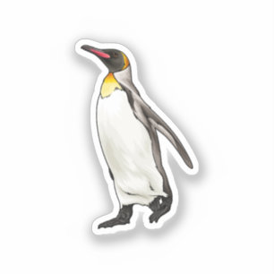 Pegatina Ilustracion vector pingüino