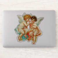 Ilustracion Vintage Ephemera Angel Cherubs